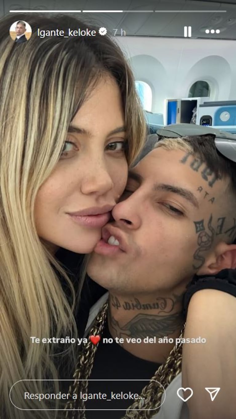 La mamá de L-Gante contó por qué su hijo no pasó Año Nuevo con Wanda Nara y dejó a todos en shock