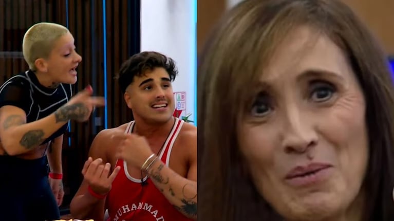 La mamá de Mauro de "Gran Hermano" deslizó que la producción del reality favorece a Furia. (Foto: Captura Telefe)