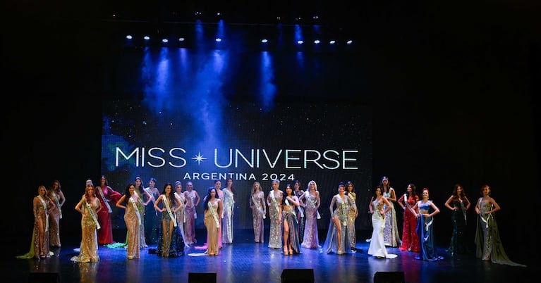 La Miss Universo Cordoba 2024 Magali Benejam se coronó ganadora del certamen nacional (Foto APF)