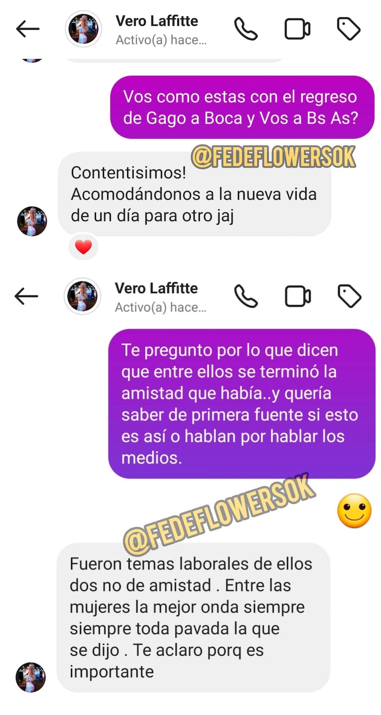 La mujer de Fernando Gago habló de la pelea del DT de Boca con Pocho Insúa por una camarera