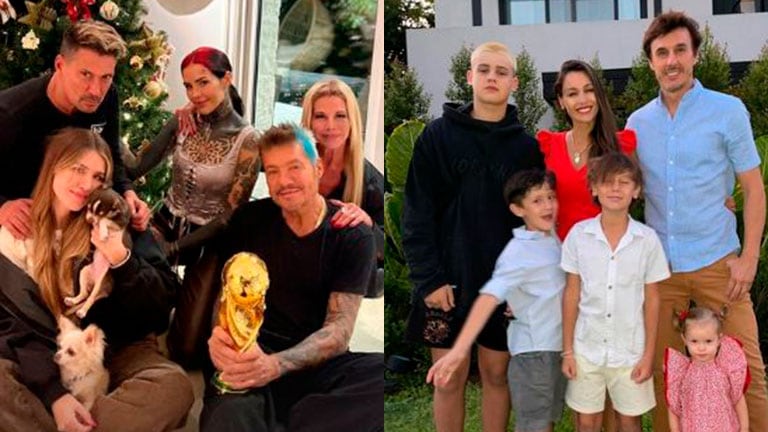 La Navidad de los famosos: la celebración de Marcelo Tinelli, Pampita, Wanda Nara, China Suárez y muchos más