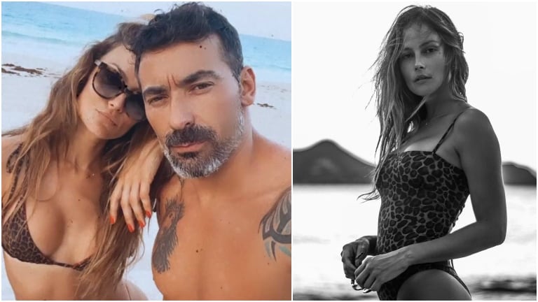 La palabra de la novia del Pocho Lavezzi tras los rumores de embarazo (Fotos: Web e Instagram)