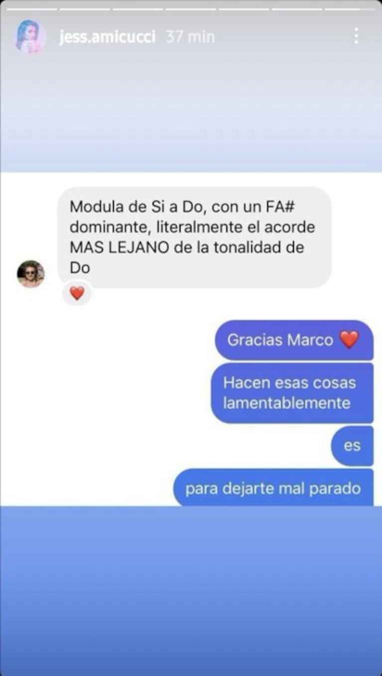 La participante de La Voz Argentina de la polémica lanzó furiosos mensajes contra Mau y Ricky: "Hay cosas que no puedo decir por contrato"