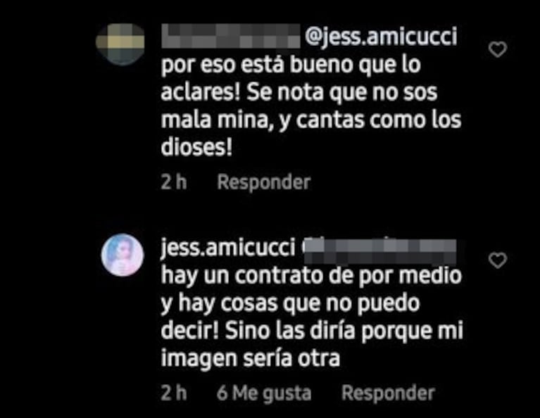 La participante de La Voz Argentina de la polémica lanzó furiosos mensajes contra Mau y Ricky: "Hay cosas que no puedo decir por contrato"