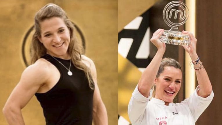 La Peque Pareto felicitó a Mica Viciconte por su triunfo en MasterChef.