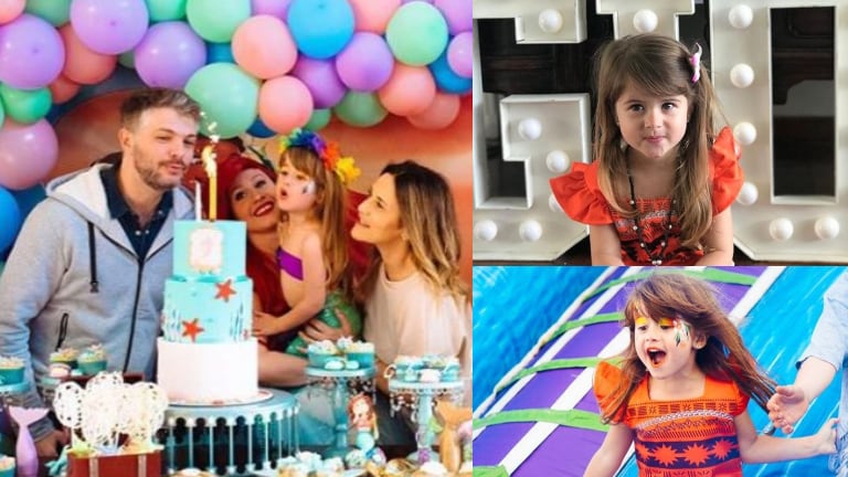 La pequeña Giovanna disfrutó de su hermosa fiesta de cumpleaños. 