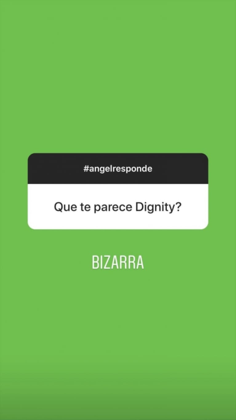 La picante definición de Ángel de Brito cuando le preguntaron qué piensa de Calu Rivero: "Es bizarra"