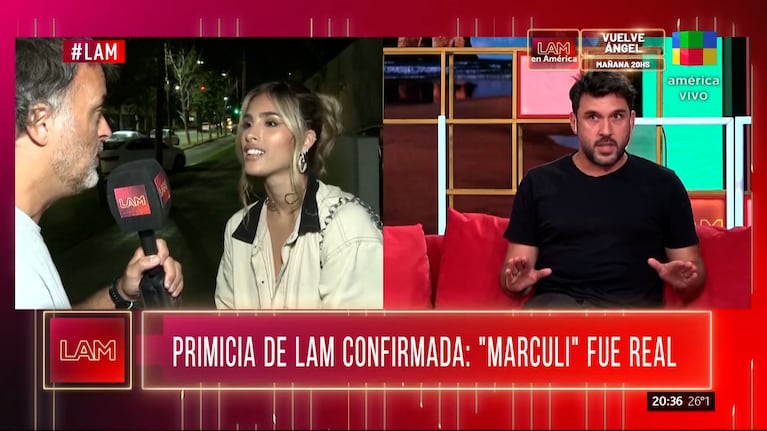 La picante versión de por qué Marcos Ginocchio habría terminado su romance con Julieta Poggio