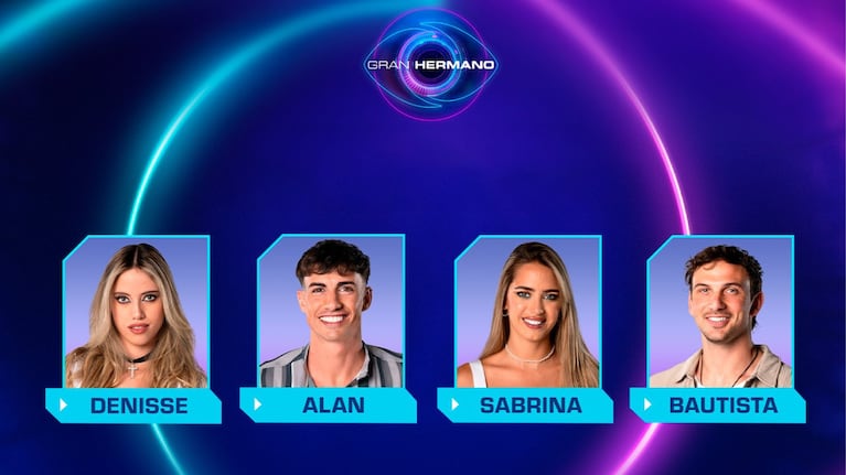 La placa de nominados para esta gala de Gran Hermano 2023.