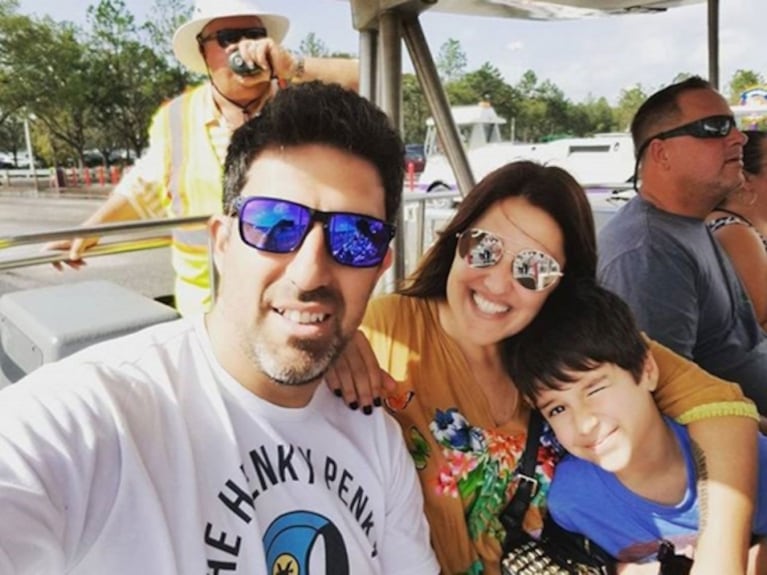 La postales de las vacaciones familiares de Maju Lozano con su hijo ¡y su exmarido! en Disney: "El tiempo lo cura todo"