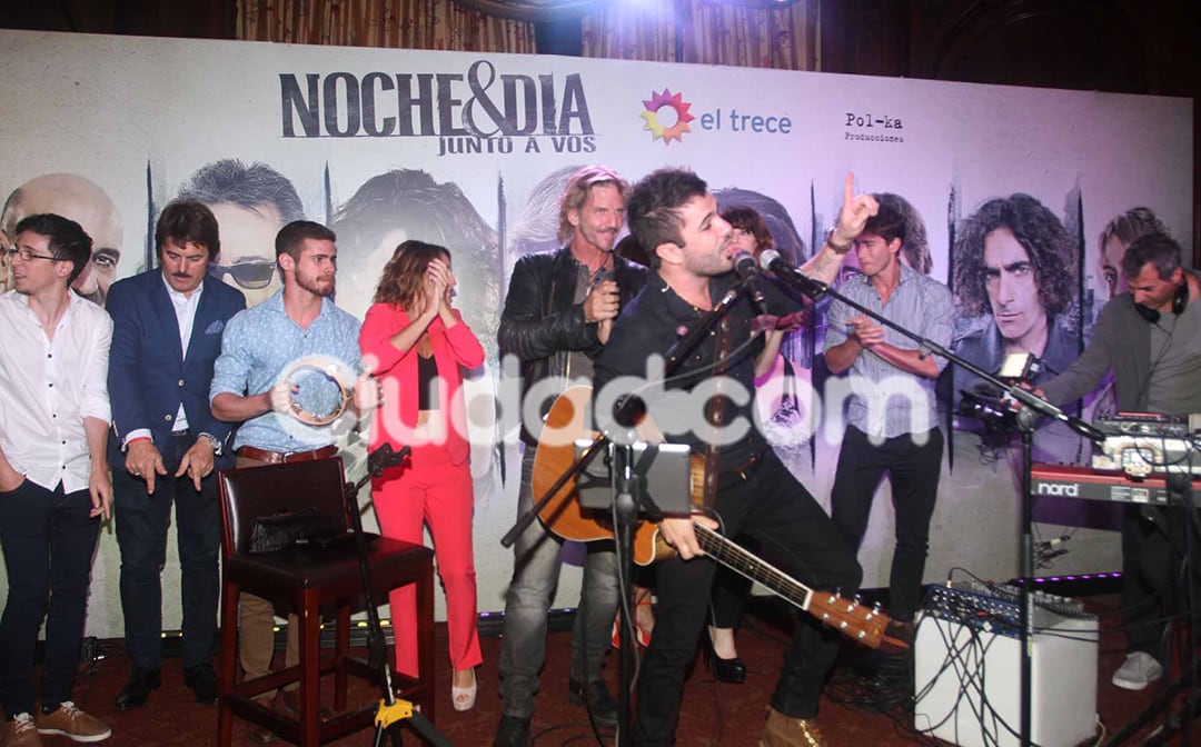 La presentación de Noche y día. (Foto: Movilpress)