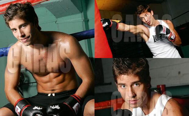 La producción sexy de Victorio D  Alessandro (Foto: revista Caras).