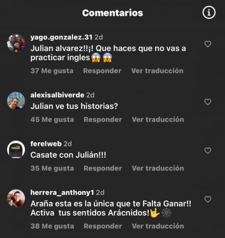 La profesora de inglés de Julián Álvarez se hizo un cambio de look y causó furor en la redes