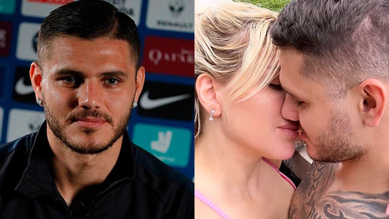 La publicación de Mauro Icardi con Wanda Nara que dio que hablar. 