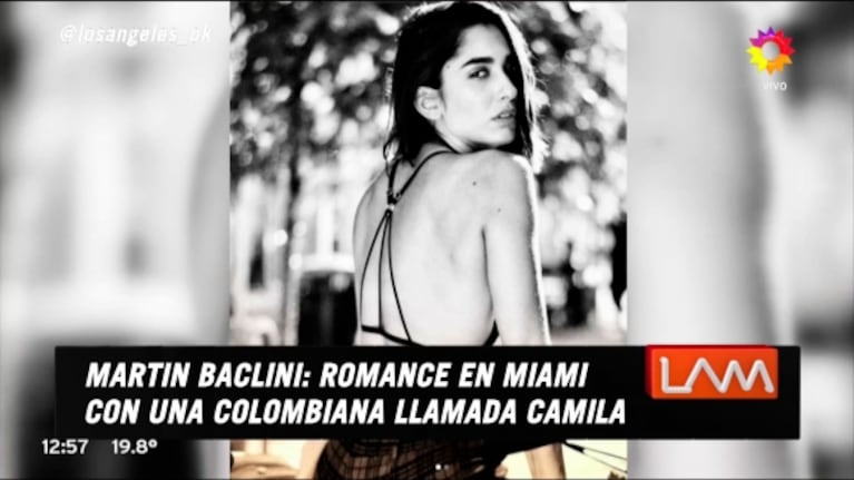 La reacción de Cinthia Fernández al ver las imágenes de Baclini 'infraganti' con una actriz colombiana: "Se parece a la mujer de Caniggia"