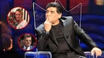 La reacción de Diego Maradona cuando le preguntaron qué opinaba de Rocío Oliva en el Bailando