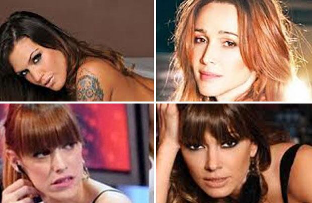 La reacción de las famosas en Twitter, tras el escándalo. (Fotos: Web y Ciudad.com)