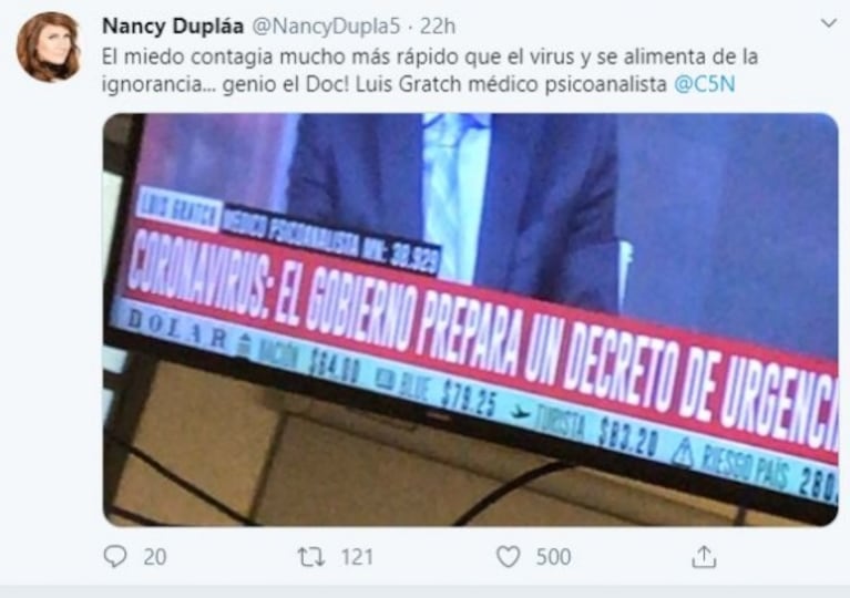 La reacción de los famosos en las redes luego de que la OMS declarara al coronavirus como una pandemia