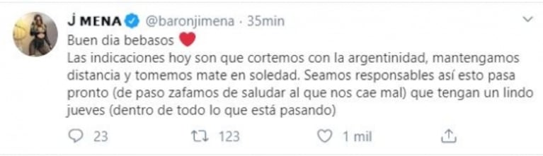 La reacción de los famosos en las redes luego de que la OMS declarara al coronavirus como una pandemia