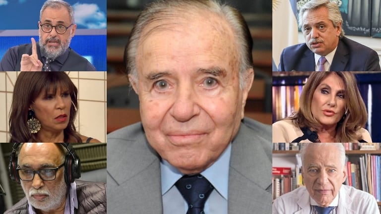 La reacción de los famosos por la muerte de Carlos Menem: tristeza y críticas en el recuerdo de sus gobiernos