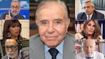 La reacción de los famosos por la muerte de Carlos Menem: tristeza y críticas en el recuerdo de sus gobiernos