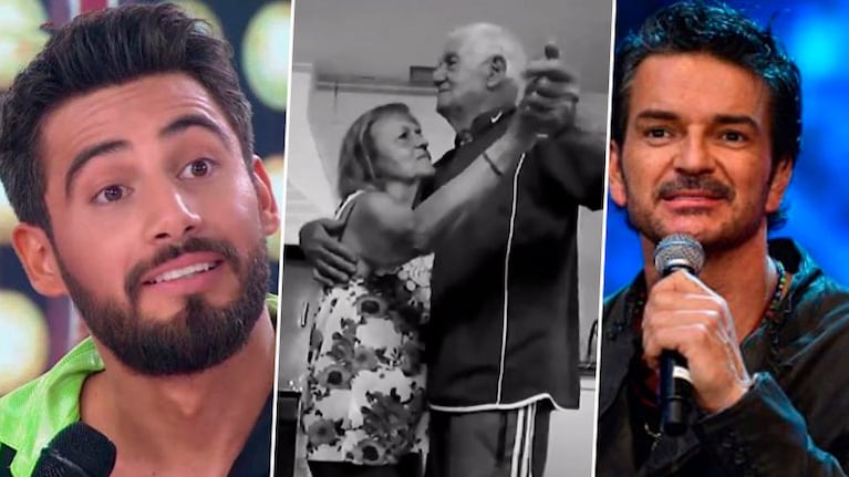 La reacción de Nico Occhiato luego de que Arjona se declarara fan de sus abuelos: Subió un video de mis nonnos