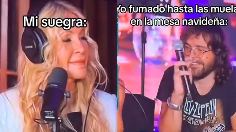 La reacción de Peter Lanzani a sus memes por el Cris Morena Day