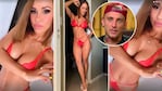 La reacción del Polaco al ver las imágenes súper sexies de Barbie Silenzi en ropa interior: Un fuego