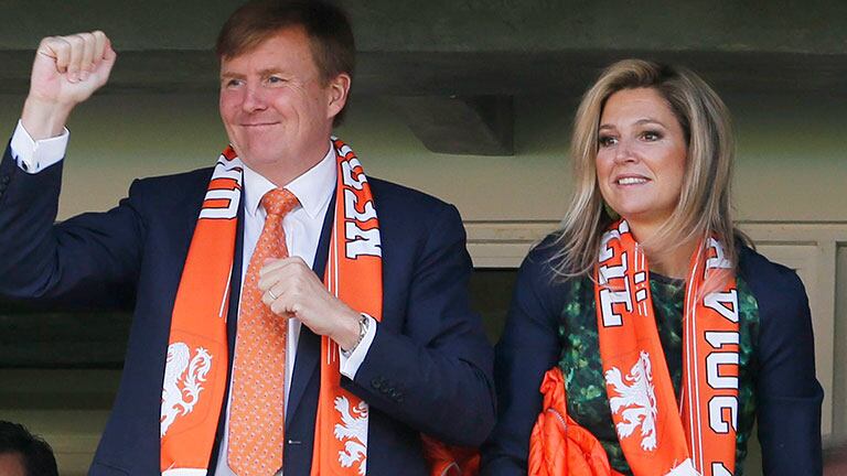 La reina Máxima y Guillermo de Orange (Foto: EFE). 