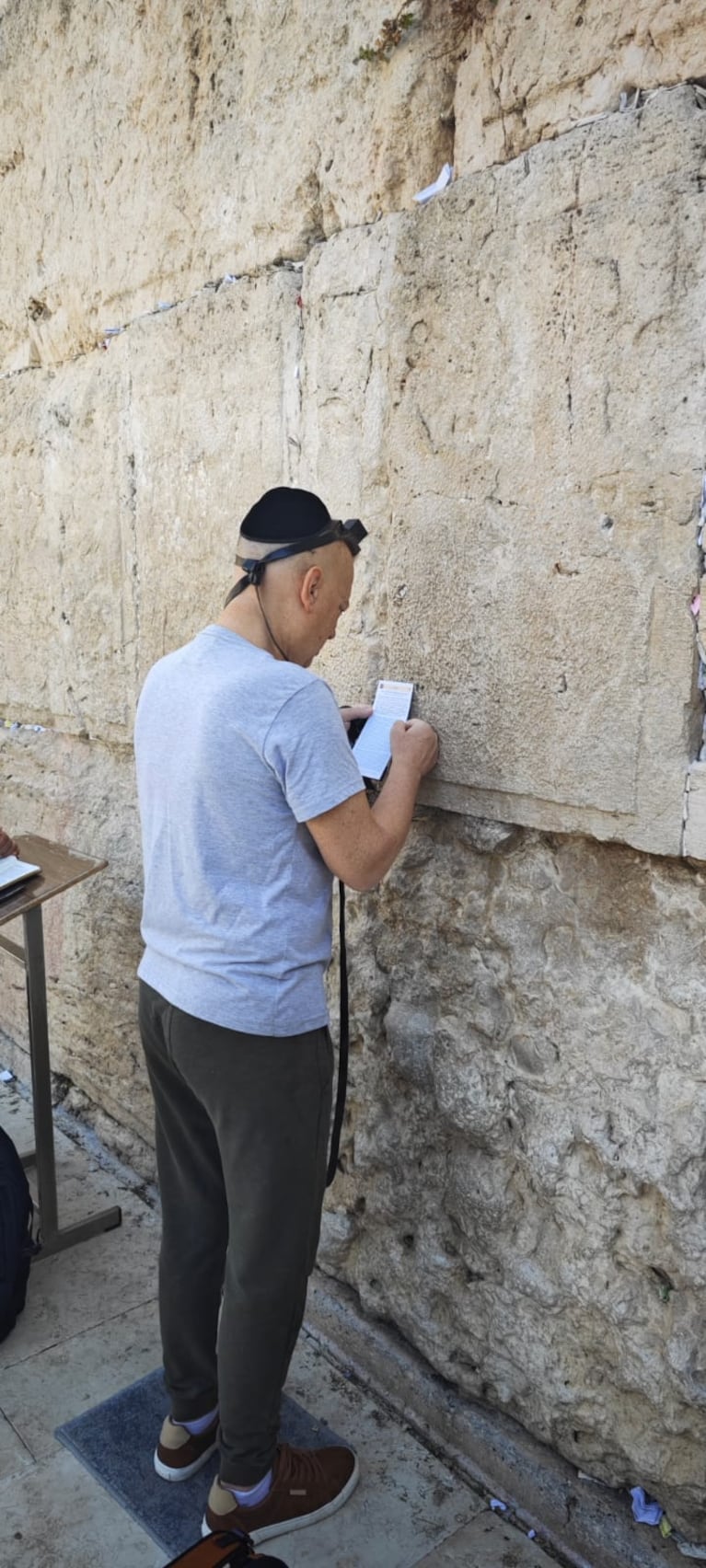 La sanadora experiencia de Leandro Rud: visitó Jerusalén y nadó en un río helado de Copenhague