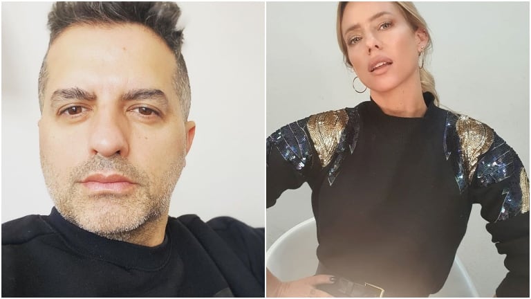 La sarcástica reacción de De Brito cuando le propusieron a Nicole Neumann para el Cantando 2020 (Fotos: Instagram)