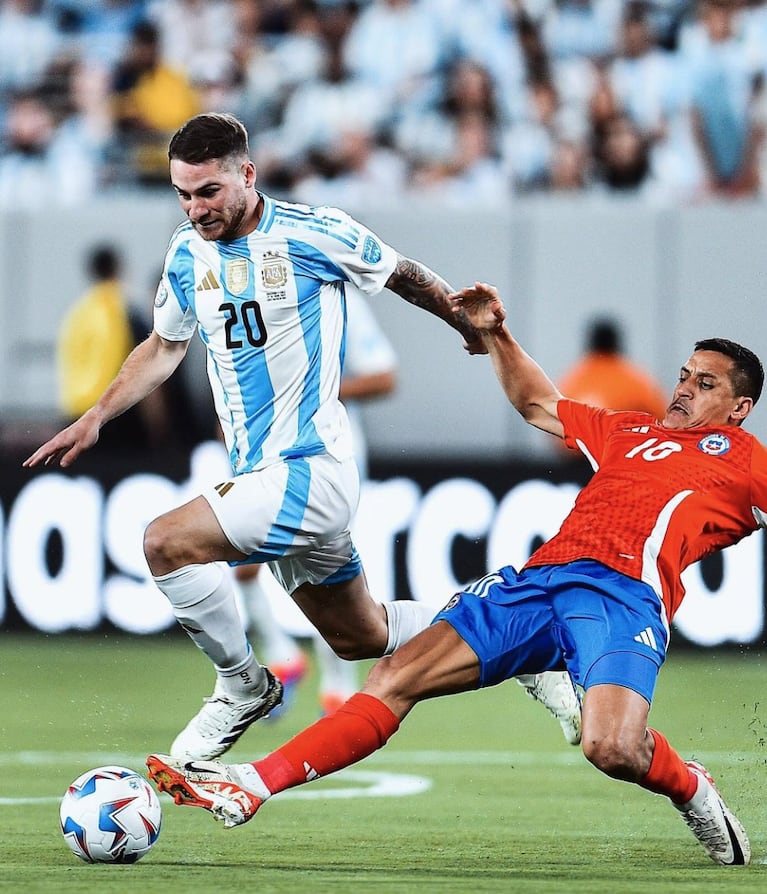 La Selección Argentina le ganó 1 a 0 a Chile en la Copa América.