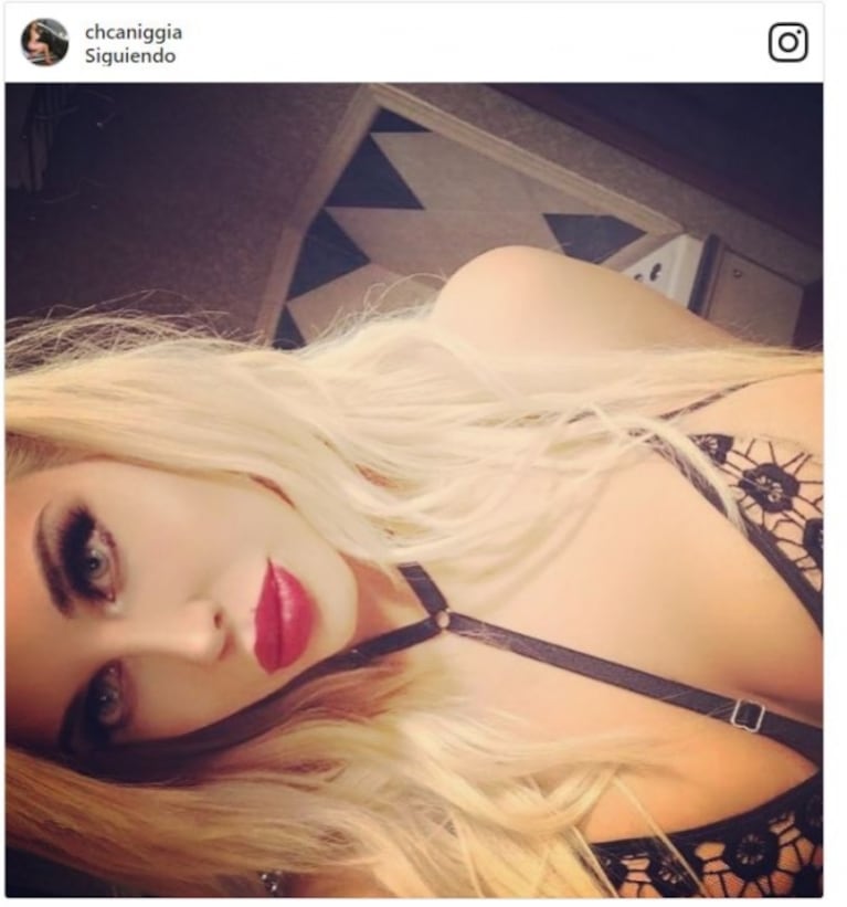 La selfie del tremendo escote de Charlotte Caniggia: "Si no te amás a vos mismo, ¿como vas a pretender que te ame otra persona?"