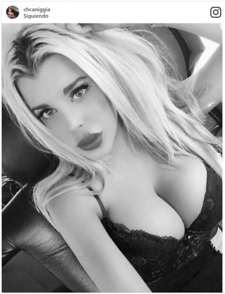 La selfie del tremendo escote de Charlotte Caniggia: "Si no te amás a vos mismo, ¿como vas a pretender que te ame otra persona?"