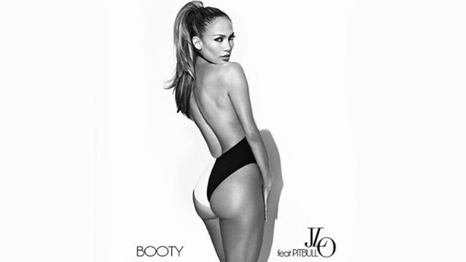 La sensual tapa de Booty, el último disco de Jennifer López. (Foto: Web)