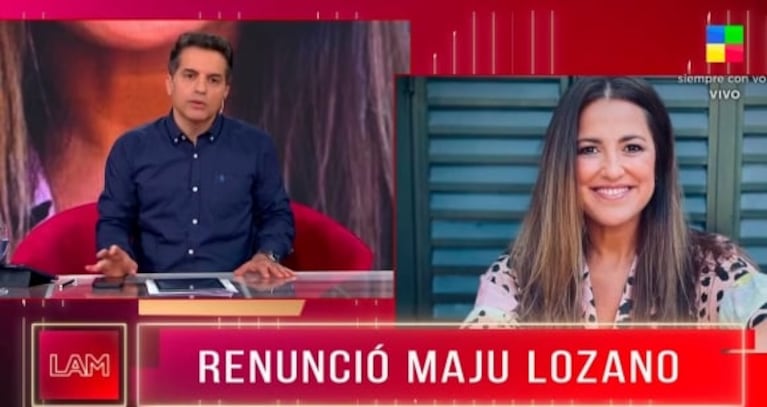 La sorpresiva renuncia de Maju Lozano a su programa de TV: el personal motivo