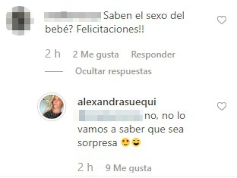 La Sueca Larsson anunció su segundo embarazo con una dulce foto luciendo su pancita: "Te estamos esperando, bebé"