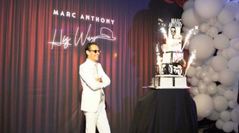 La súper fiesta de gala de Marc Anthony por sus 50 años: las fotos de su exclusiva "white party"