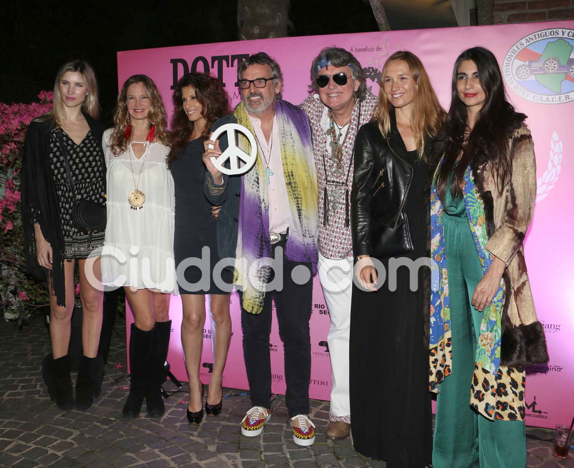 La súper fiesta 'hippie chic' de Pancho Dotto por sus 60 años. (Foto: Movilpress)