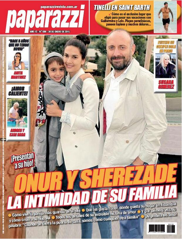 La tapa de la revista Paparazzi. (Foto: Web)