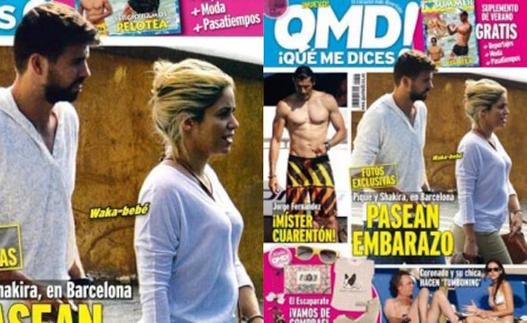 La tapa de la revista ¡Qué me dices! que recorre el mundo (Foto: Web). 