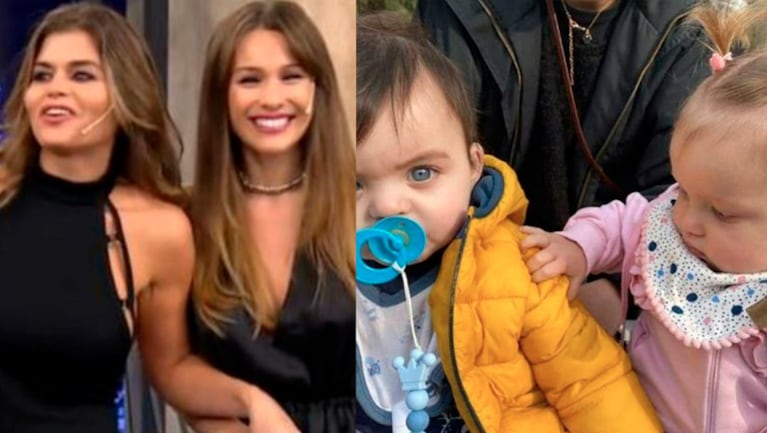 La tarde de juegos de Ana, la hija de Pampita, con Cósimo, el hijo de Angie Balbiani.