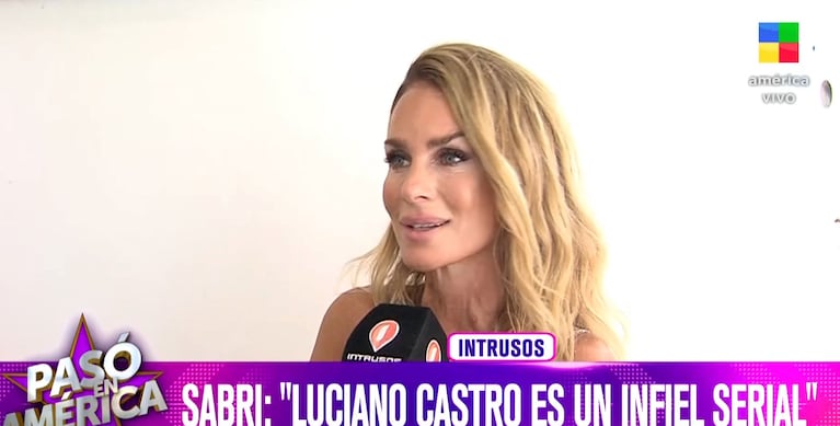 La tremenda confesión de Sabrina Rojas sobre sus 11 años de amor con Luciano Castro