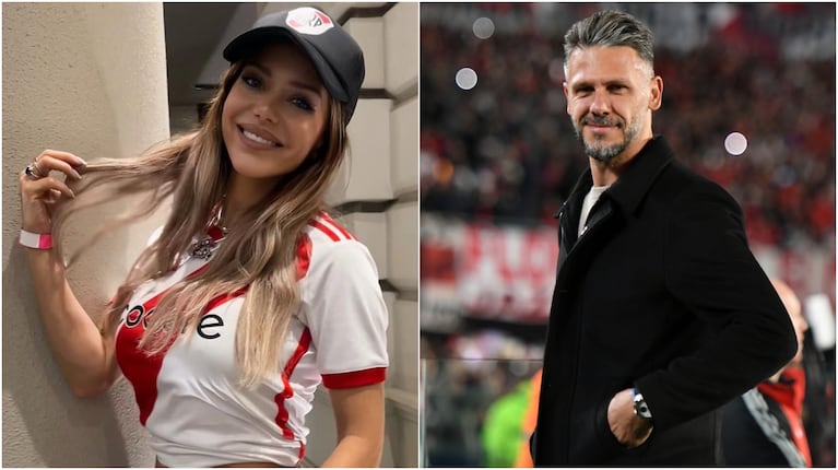 La tristeza de Evangelina Anderson porque Martín Demichelis se despide de River