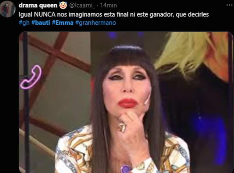 La victoria de Bautista generó todo tipo de reacciones en las redes.