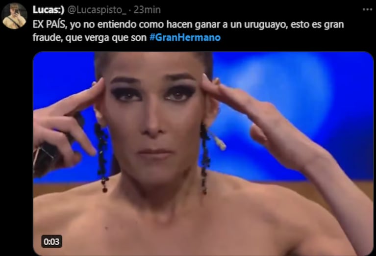 La victoria de Bautista generó todo tipo de reacciones en las redes.