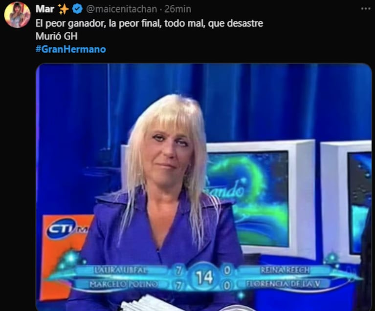 La victoria de Bautista generó todo tipo de reacciones en las redes.