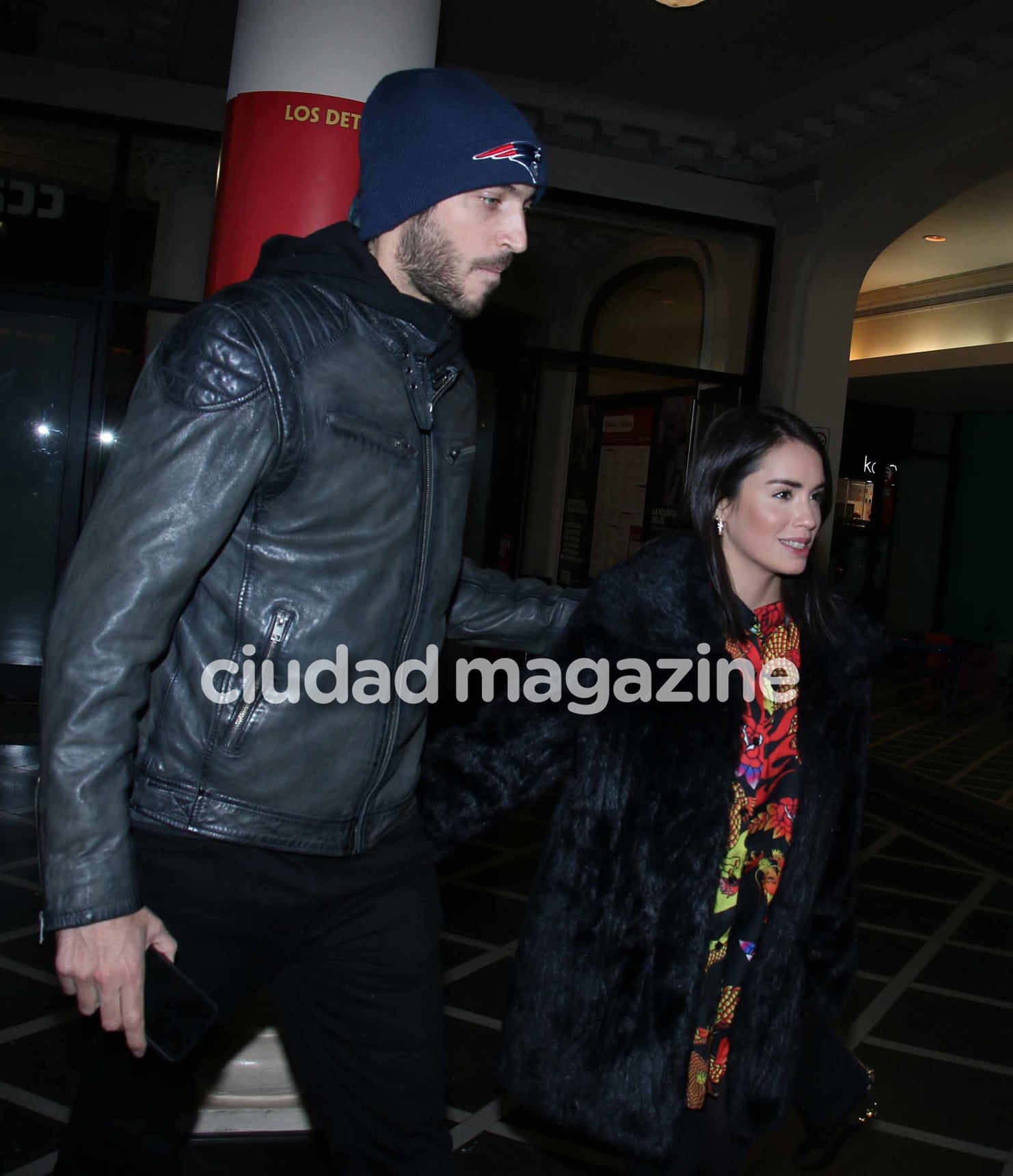 Lali con Santiago Mocorrea en la avant premiere de Claudia (Foto: Movilpress)