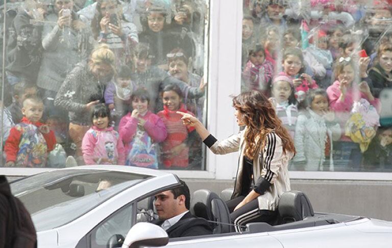 Lali Espósito brilló en el Estadio Kempes de Córdoba (Fotos: Prensa).