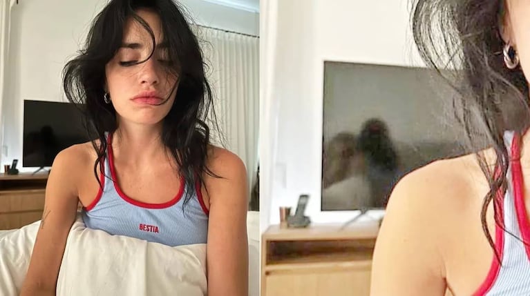 Lali Espósito compartió una foto desde la cama, ¿acompañada?